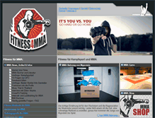 Tablet Screenshot of fitness4mma.de